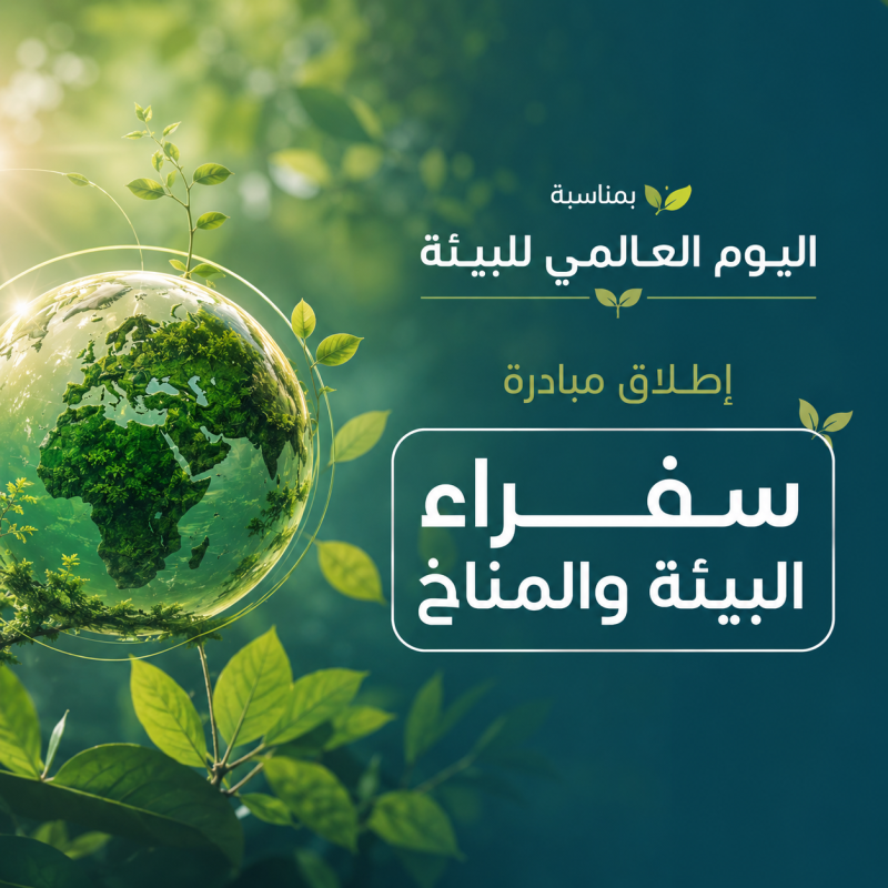 إطلاق مبادرة (سفراء البيئة والمناخ) بمشاركة عربية واسعة
